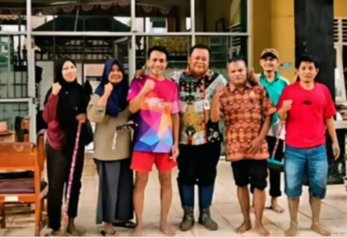 Kondisi banjir merendam sekolah di Kecamatan Ketanggungan Kabupaten Brebes tahun 2026