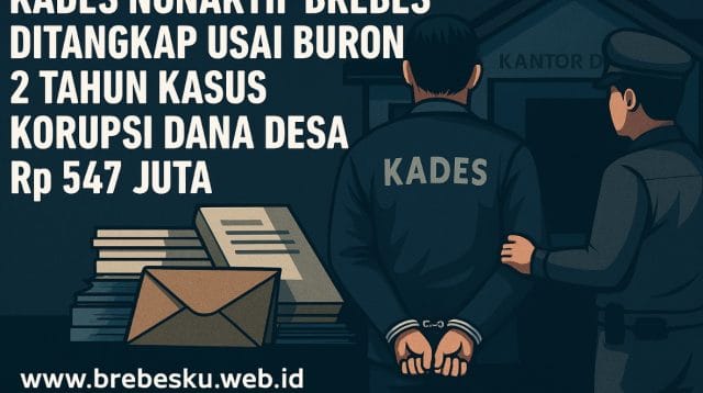 Kades nonaktif Kebonagung Brebes ditangkap Polres Brebes kasus korupsi dana desa