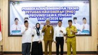 Suasana pembekalan petugas haji Jateng 2026 di Asrama Haji Donohudan Boyolali
