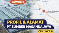 Lokasi pabrik PT Sumber Masanda Jaya di Bulakamba Brebes Jawa Tengah