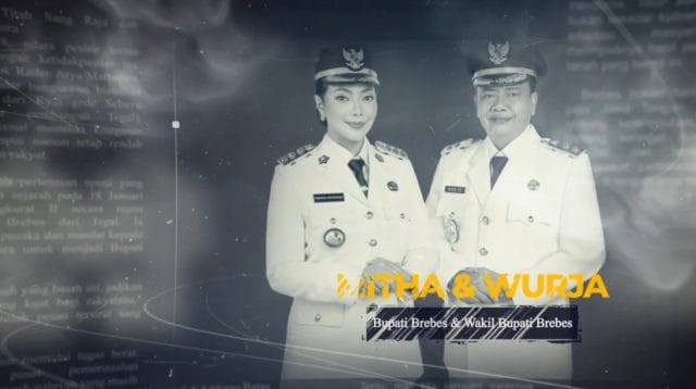 Bupati dan Wakil Bupati Brebes dalam satu tahun kepemimpinan