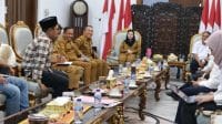 Pertemuan DPRD Brebes dengan BBWS Cimancis membahas penanganan banjir Ketanggungan Brebes akibat luapan Sungai Babakan