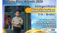 Perwakilan Dinas Kominfo Brebes di Kompetisi Putera Puteri Klambi Nasional 2026