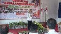 Kegiatan Orientasi dan Halal Bihalal PMI Brebes di Aula Kantor PMI Kabupaten Brebes