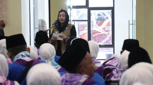 pemberangkatan jemaah haji Brebes 2026 Islamic Center Bupati Paramitha