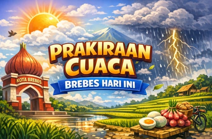 Prakiraan Cuaca Brebes Hari Ini Prakiraan cuaca Brebes hari ini