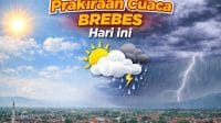 Cuaca Brebes berawan dan berpotensi hujan ringan