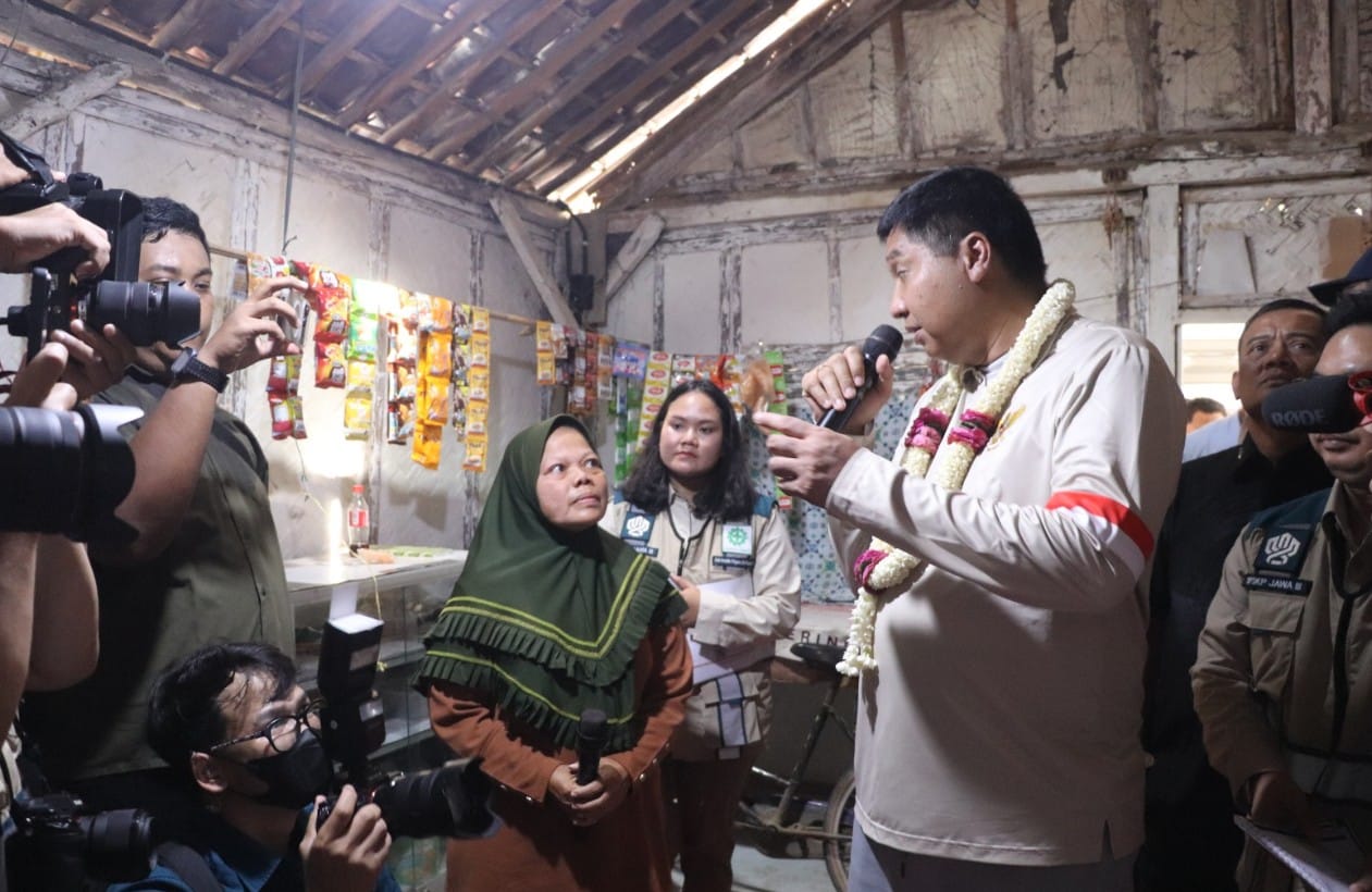 Program Bedah Rumah Kementerian PKP di Brebes