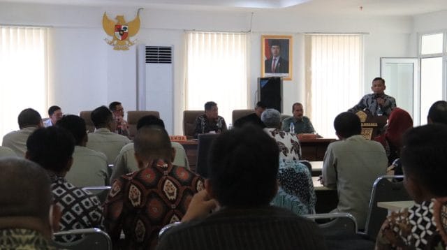 antisipasi kekeringan dan karhutla Brebes 2026 BPBD rakor mitigasi bencana kemarau