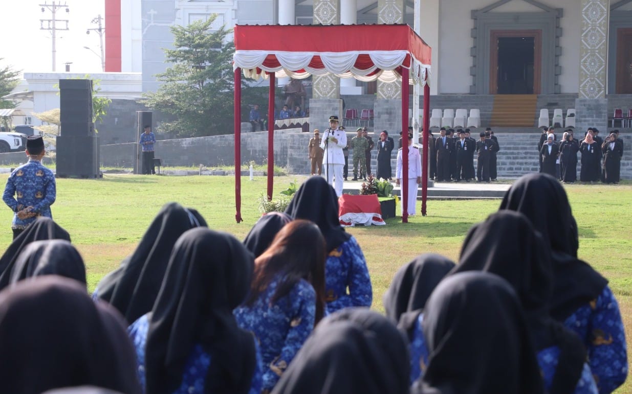 transparansi anggaran Brebes Hari Otonomi Daerah 2026 Bupati Paramitha antikorupsi