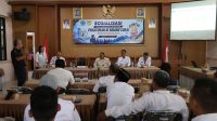 Suasana sosialisasi gempur rokok ilegal oleh Pemkab Brebes dan Bea Cukai Tegal di Kecamatan Losari